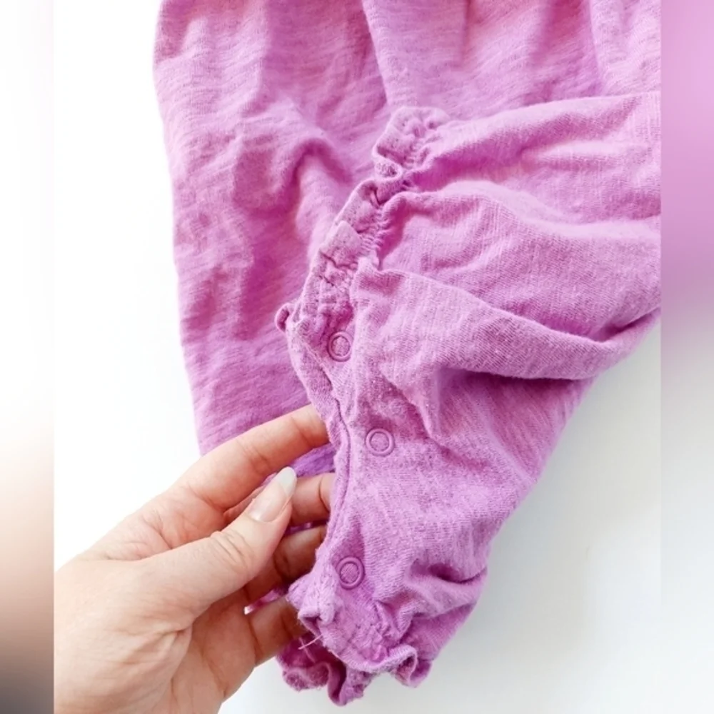 Purple Eyelet Lace Sleeveless Romper Size 24‎ Months